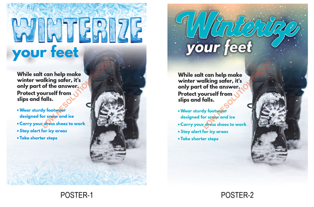 Winterize Your Feet poster options